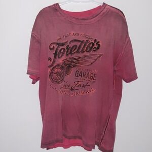 Y2K Fast And Furious Affliction Toretto's Garage Short Sleeve T-Shirt Size XXL